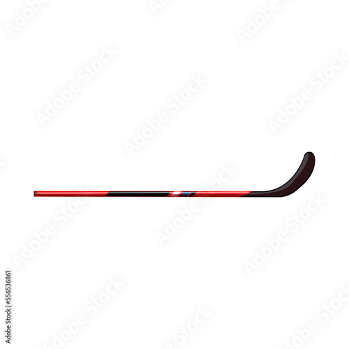 ice hockey stick cartoon. ice hockey stick sign. isolated symbol vector illustration