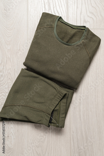 Thermal underwear for men. A set of thermal vests for soldiers