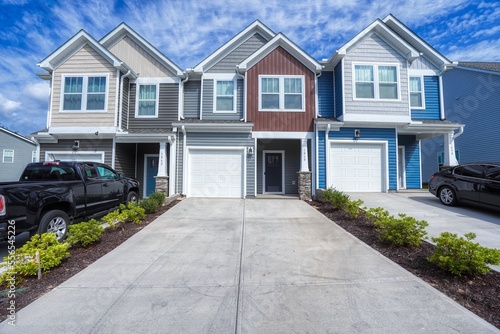 Front of a Townhome 