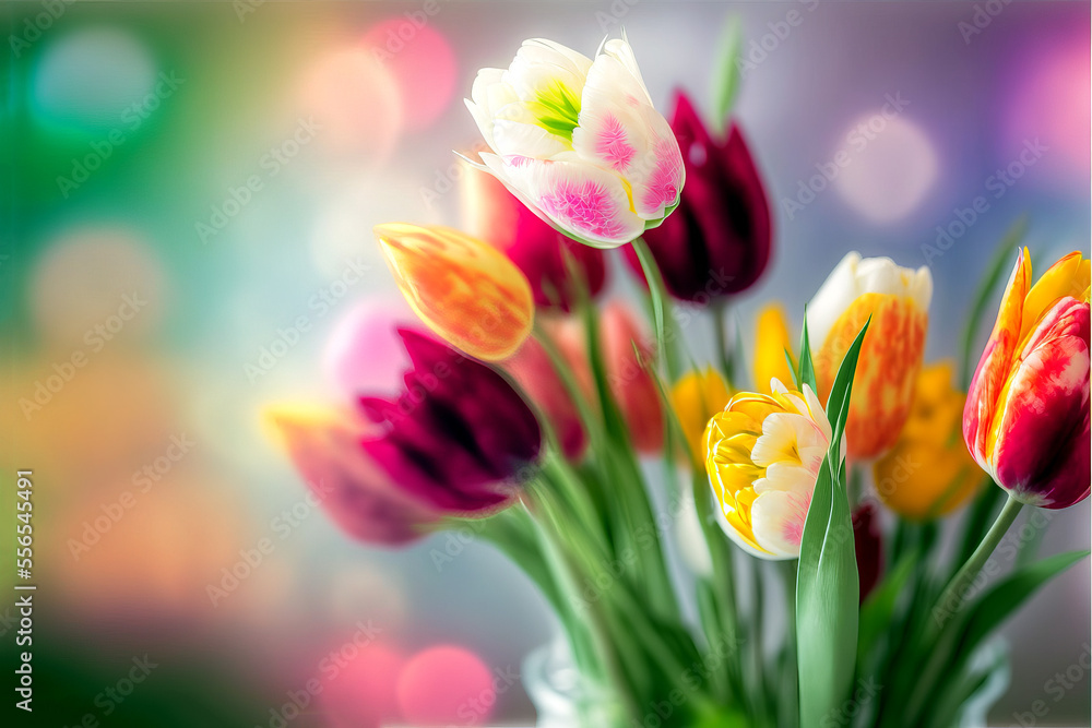 Tulip flowers fresh in the spring bouquet bokeh background
generative ai Tulip flowers fresh in the spring bouquet bokeh background
generative ai
