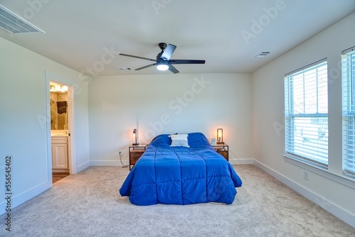 Master bedroom With bed in Townhome