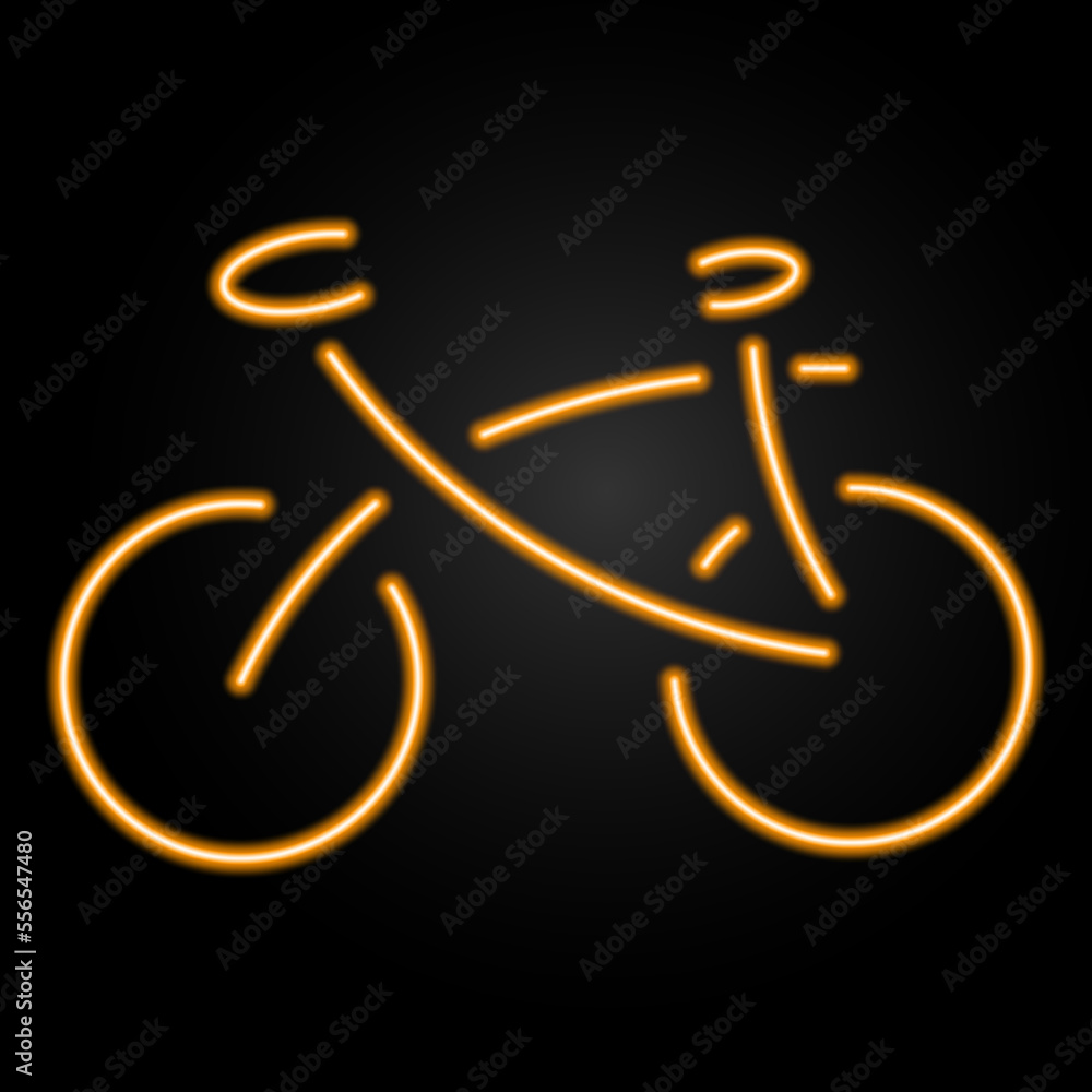 bike neon sign, modern glowing banner design, colorful modern design trends on black background. Vector illustration. bike neon sign, modern glowing banner design, colorful modern design trends on black background. Vector illustration.