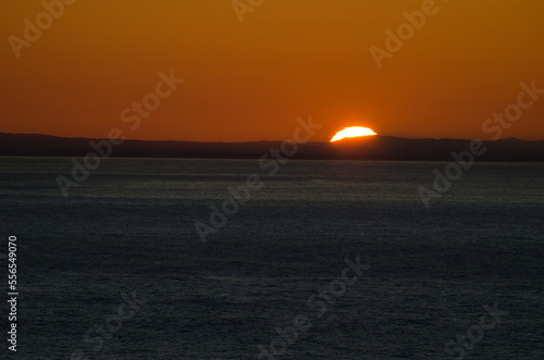 Sunset over northern Hokkaido from the Shiretoko Peninsula. Japan. © Víctor