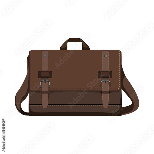 travel business bag cartoon. travel business bag sign. isolated symbol vector illustration