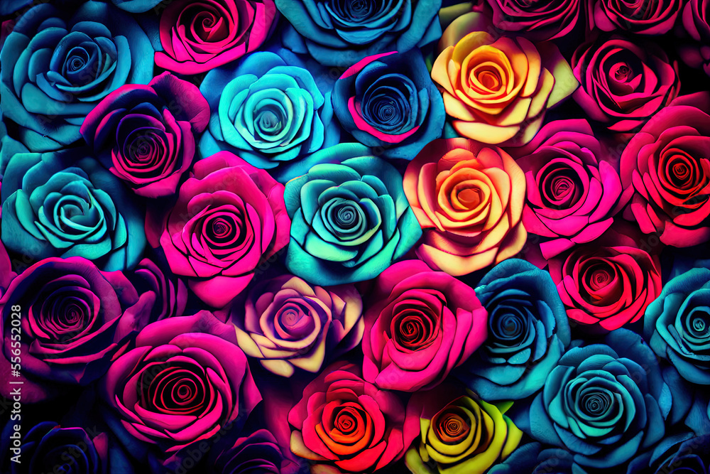 Beautiful bed of Roses! Beautiful bed of Roses!