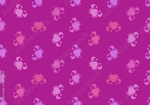 Photography Cartoon silhouette animals seamless crabs pattern for wrapping paper and kids cl