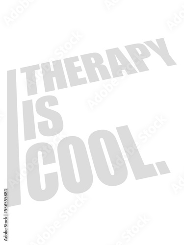 therapy is cool Zitat 