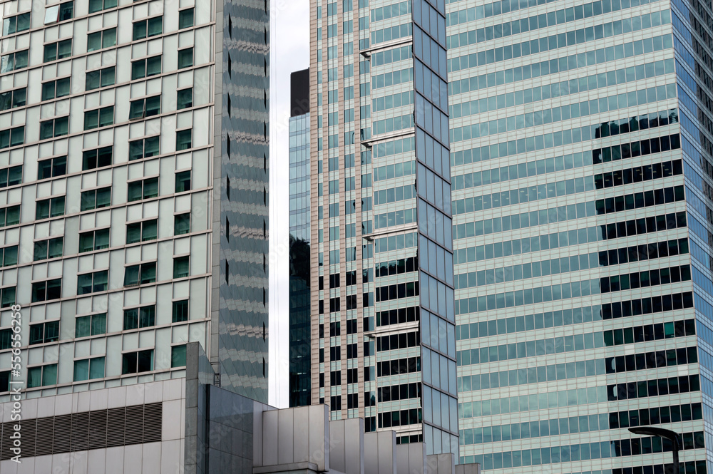 modern office buildings background