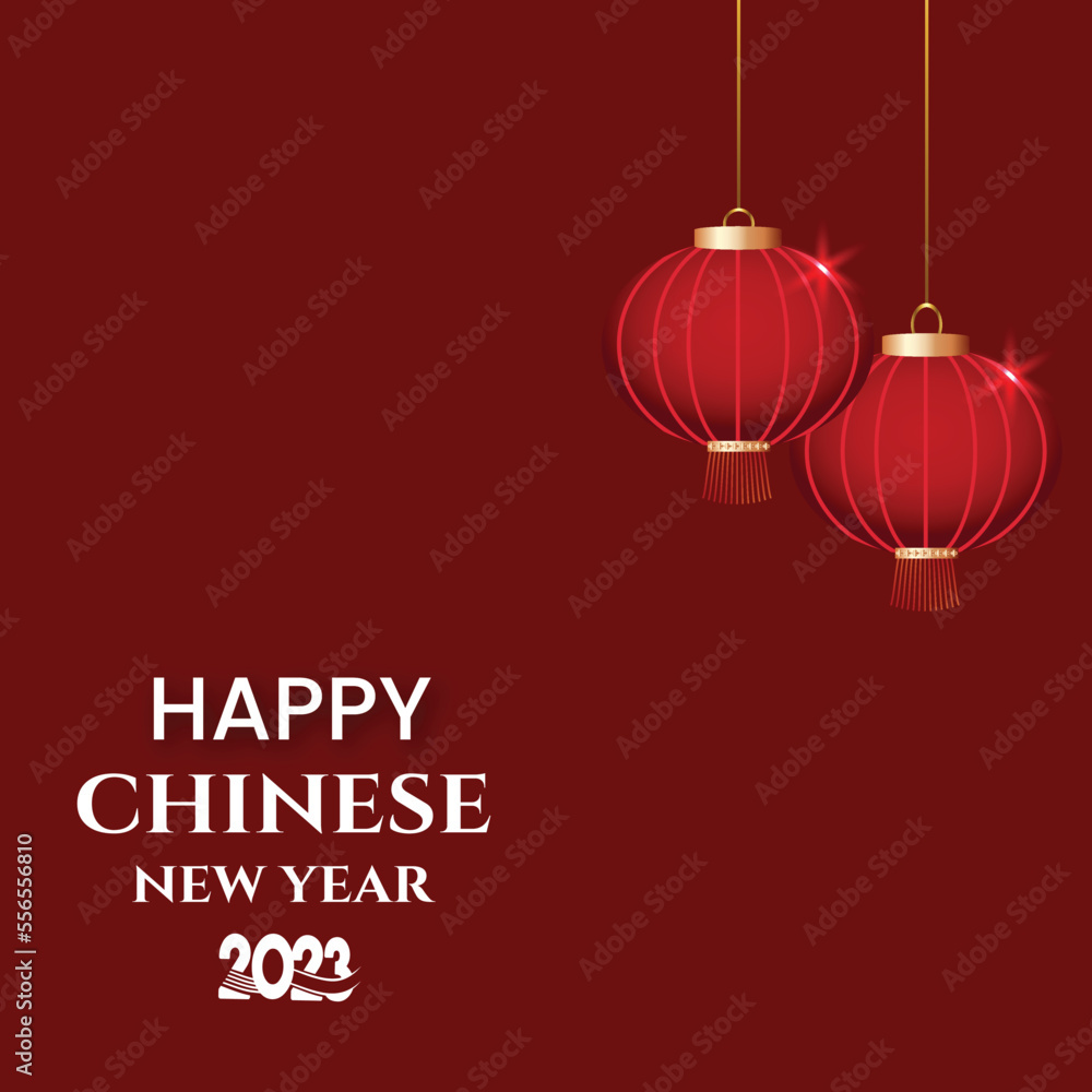 Design happy Chinese new year 2023