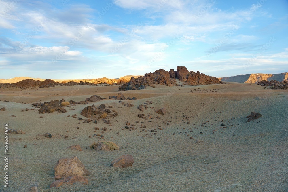 Teide desert volcano landscape view
