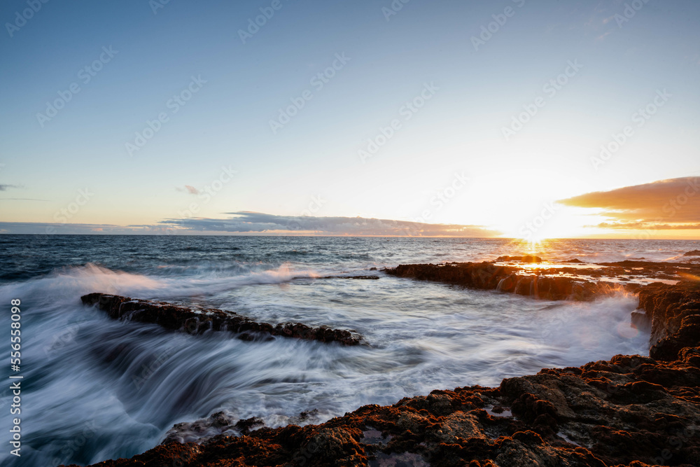 Dramatic waves on Gran Canaria