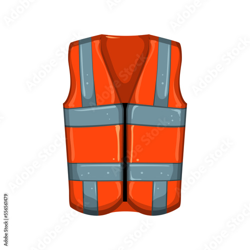 waistcoat safe vest cartoon. waistcoat safe vest sign. isolated symbol vector illustration