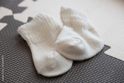新生児、赤ちゃんの靴下