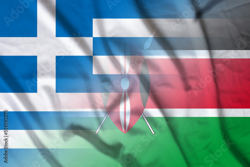 Greece and Kenya government flag transborder negotiation KEN GRC