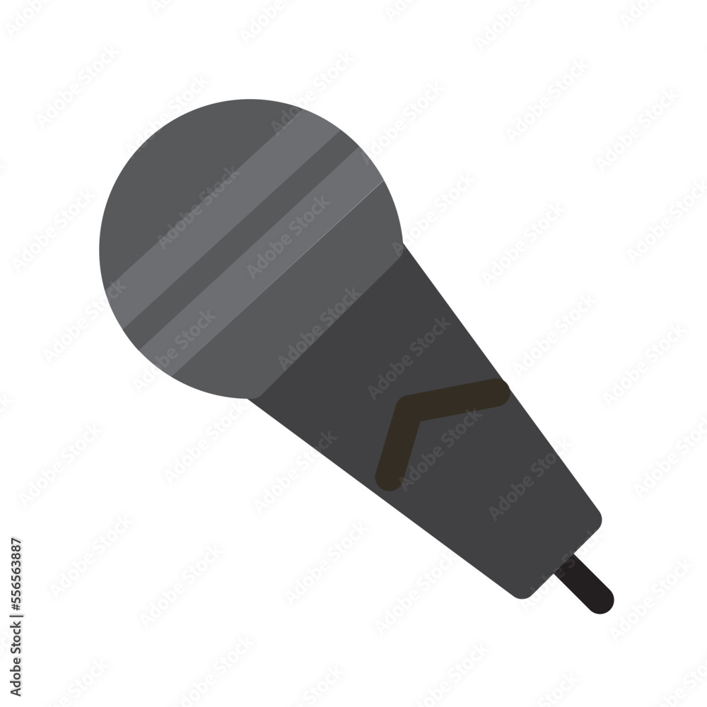 Mic Flat Icon