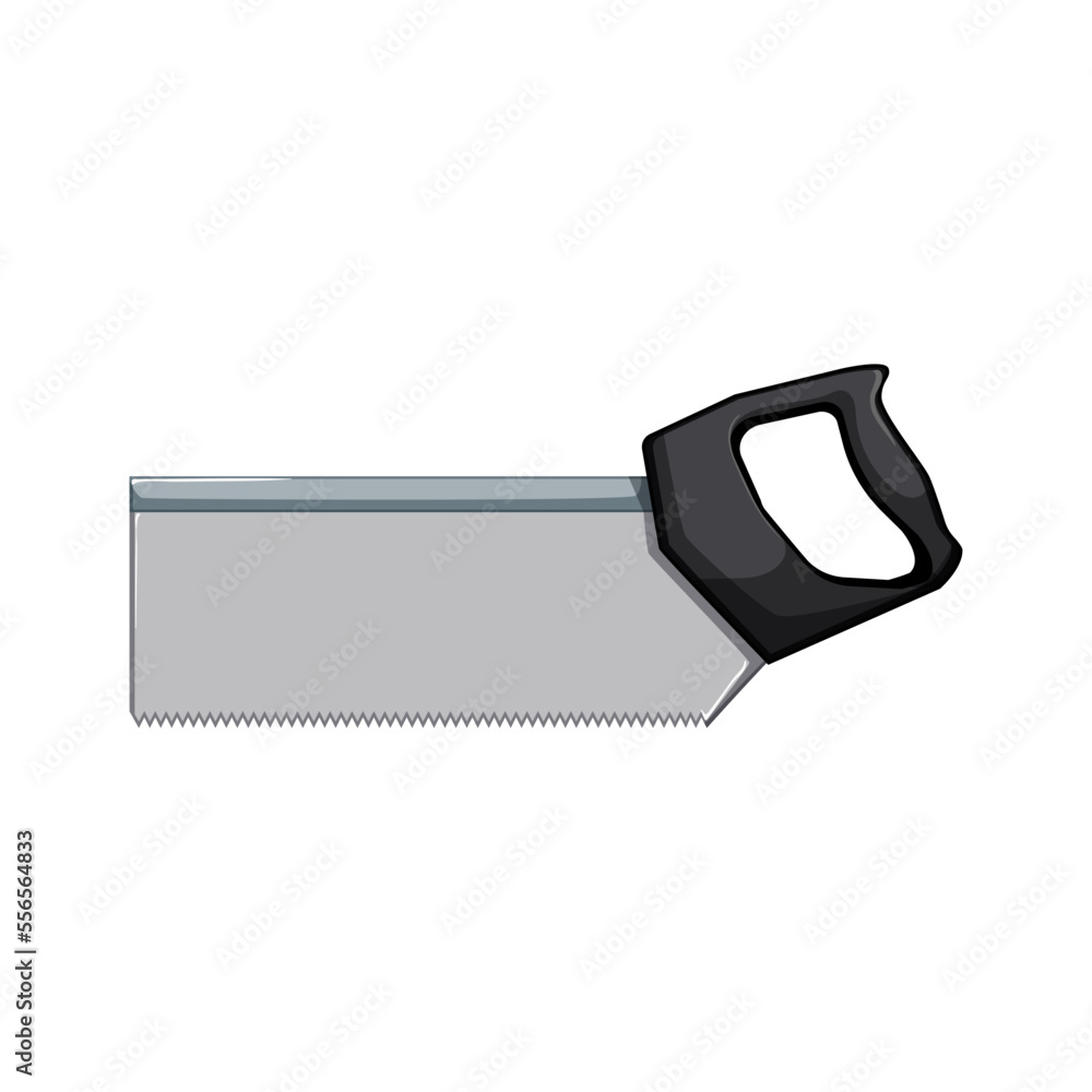 industry saw hand cartoon. industry saw hand sign. isolated symbol vector illustration industry saw hand cartoon. industry saw hand sign. isolated symbol vector illustration