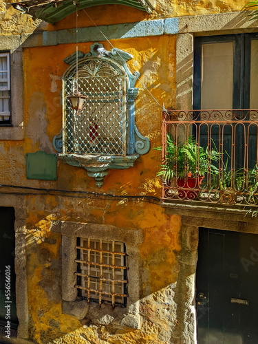 Old house facade sunshine P...