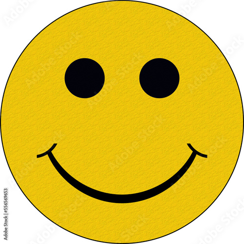 smiley face icon, vector