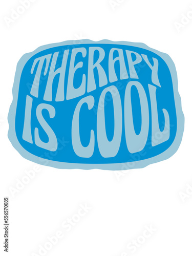therapy is cool Zitat 