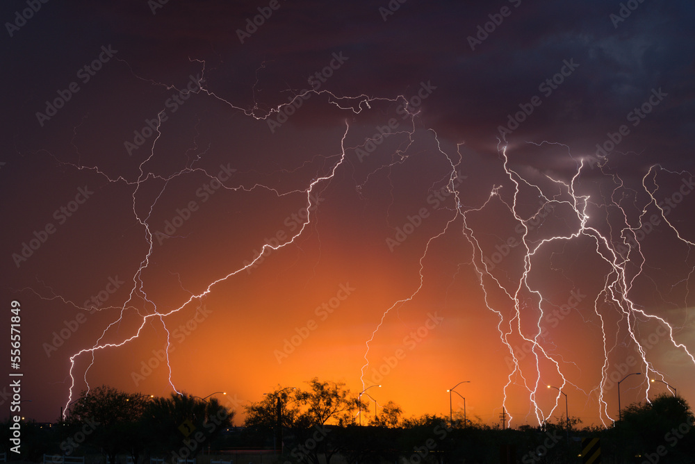 Fort Huachuca Layered Lightning Lightning can occur at anytime and ...