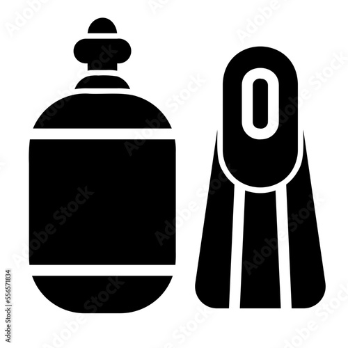 snorkeling icon