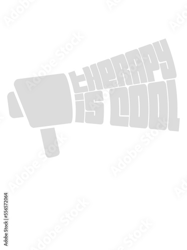 therapy is cool Zitat 