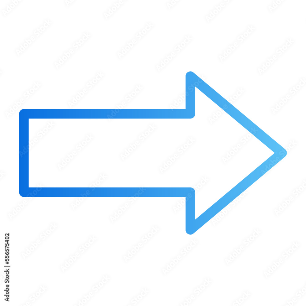 right arrow gradient icon right arrow gradient icon