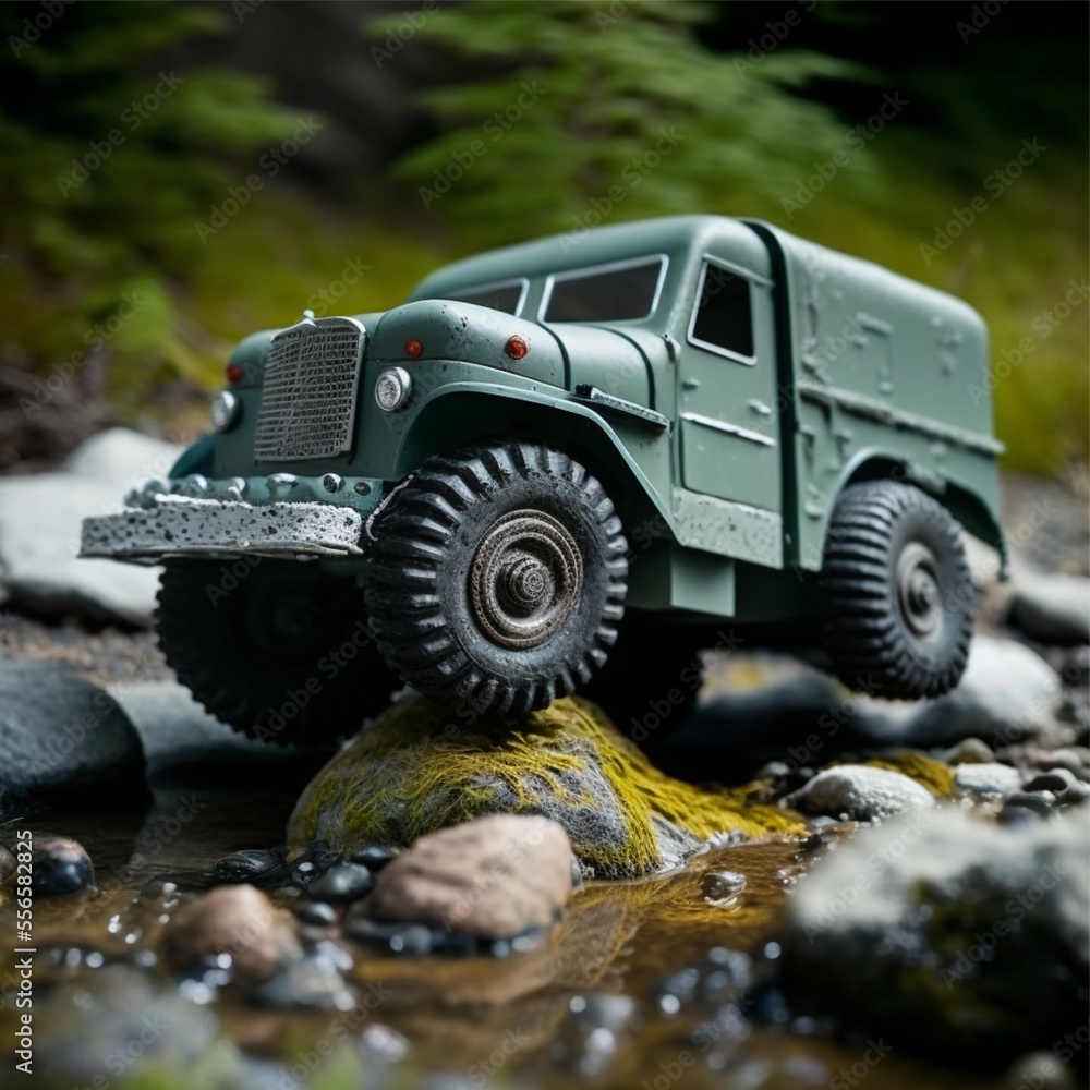 4x4 army truck extreme diecast photography