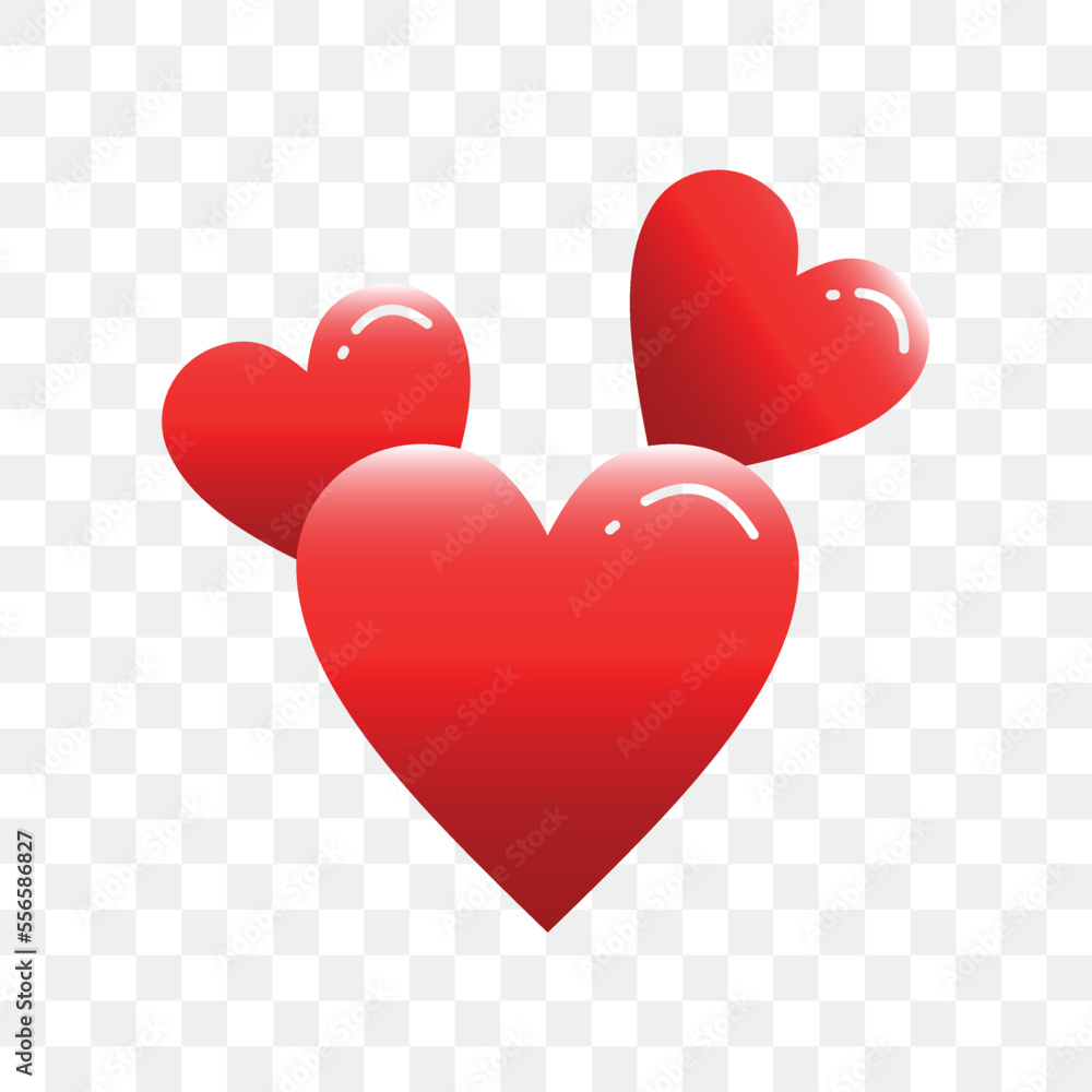 Heart icon, Love Symbol Icon modern and valentine style design Isolated on Blank Background. Vector illustration. Heart icon, Love Symbol Icon modern and valentine style design Isolated on Blank Background. Vector illustration.
