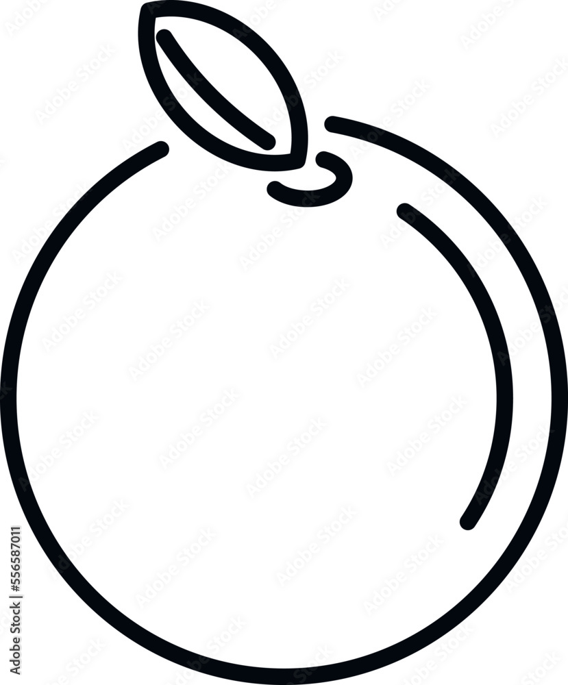 Orange allergy icon outline vector. Spring season. Sick patient Orange allergy icon outline vector. Spring season. Sick patient