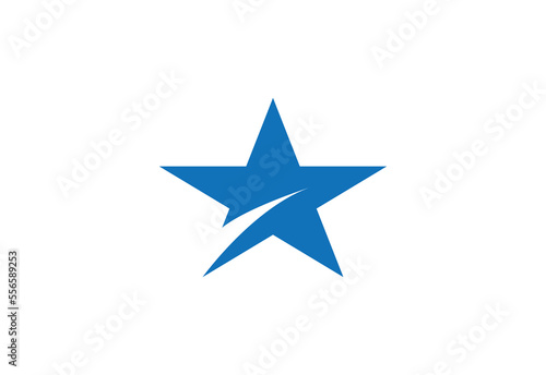 Star logo vector template design illustration.