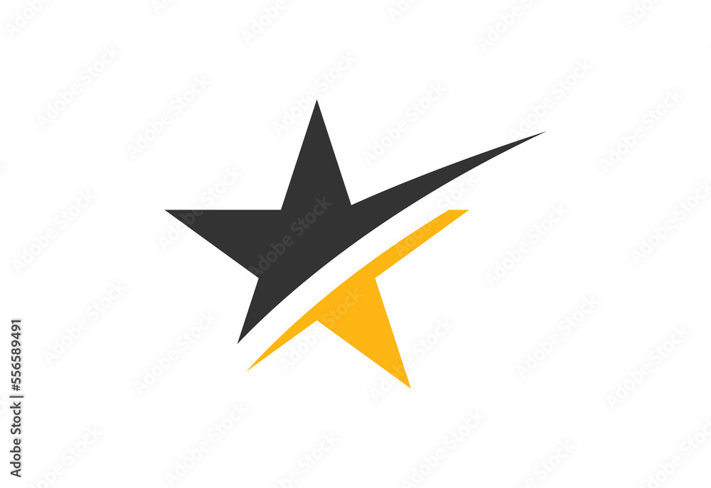 Star Logo Template vector icon illustration design. Star Logo Template vector icon illustration design.