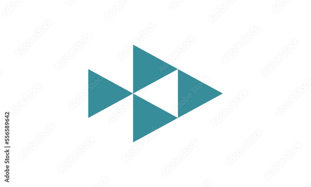 simple abstract fish logo template vector animal simple abstract fish logo template vector animal