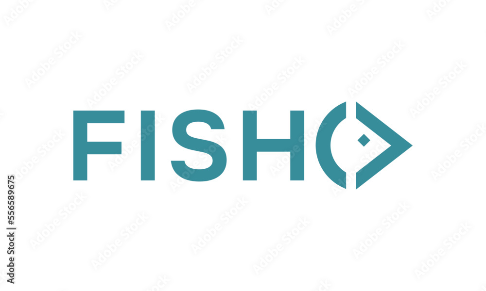 simple abstract fish logo template vector animal simple abstract fish logo template vector animal