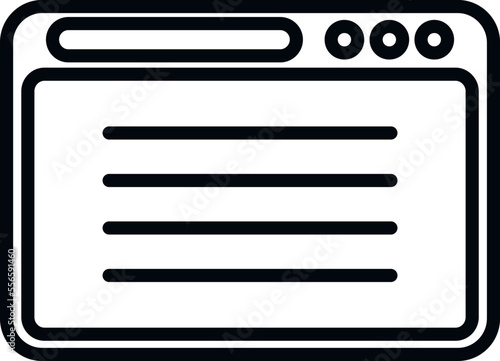 Marketing web icon outline vector. Price product. Sale process