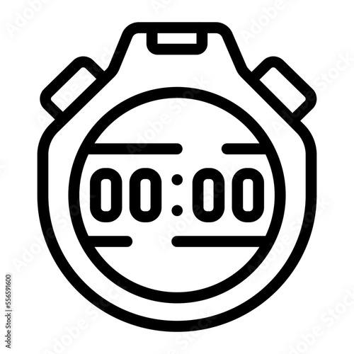 nail file  line icon