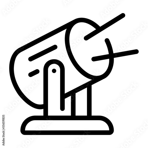 spotlight line icon