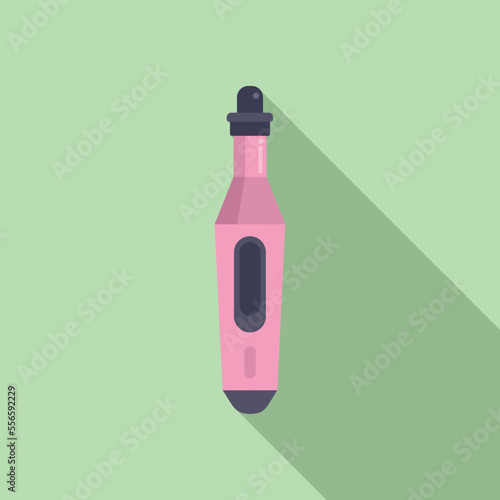 Spa tool icon flat vector. Pedicure beauty. Cosmetic design