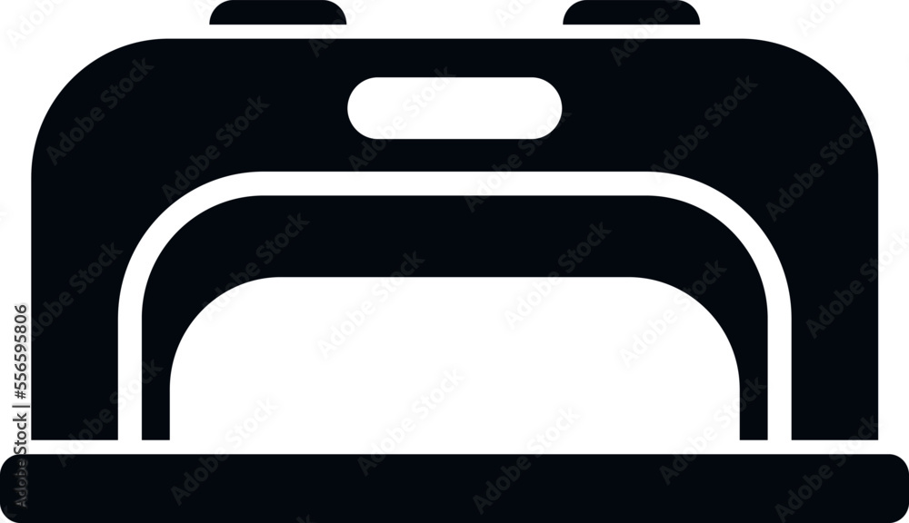 Manicure heater icon simple vector. Salon spa. Cosmetic element Manicure heater icon simple vector. Salon spa. Cosmetic element