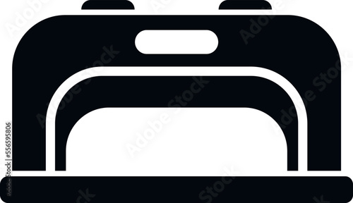 Manicure heater icon simple vector. Salon spa. Cosmetic element