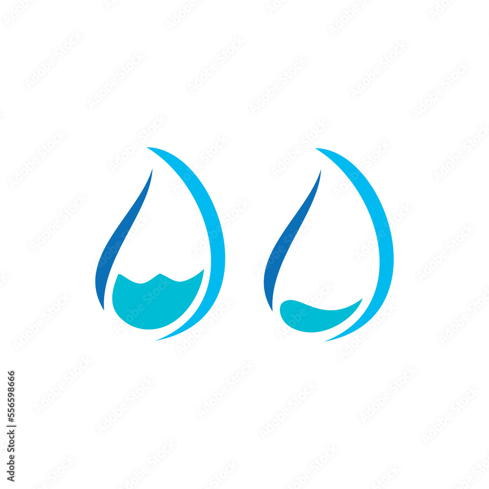 Drop of Water Logo Design Drop of Water Logo Design
