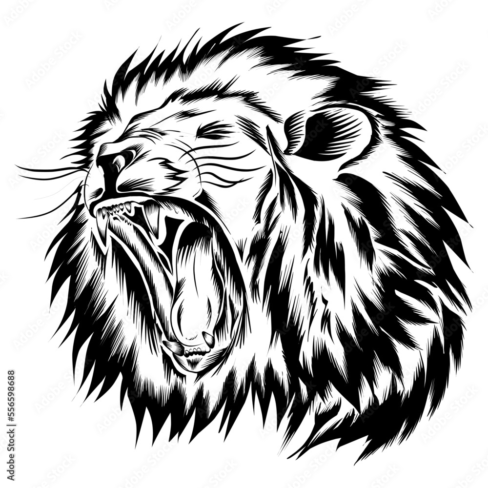 Lion Of God Tattoo Pvc Wall Sticker - Waterproof 51mm Decal For Car & Home