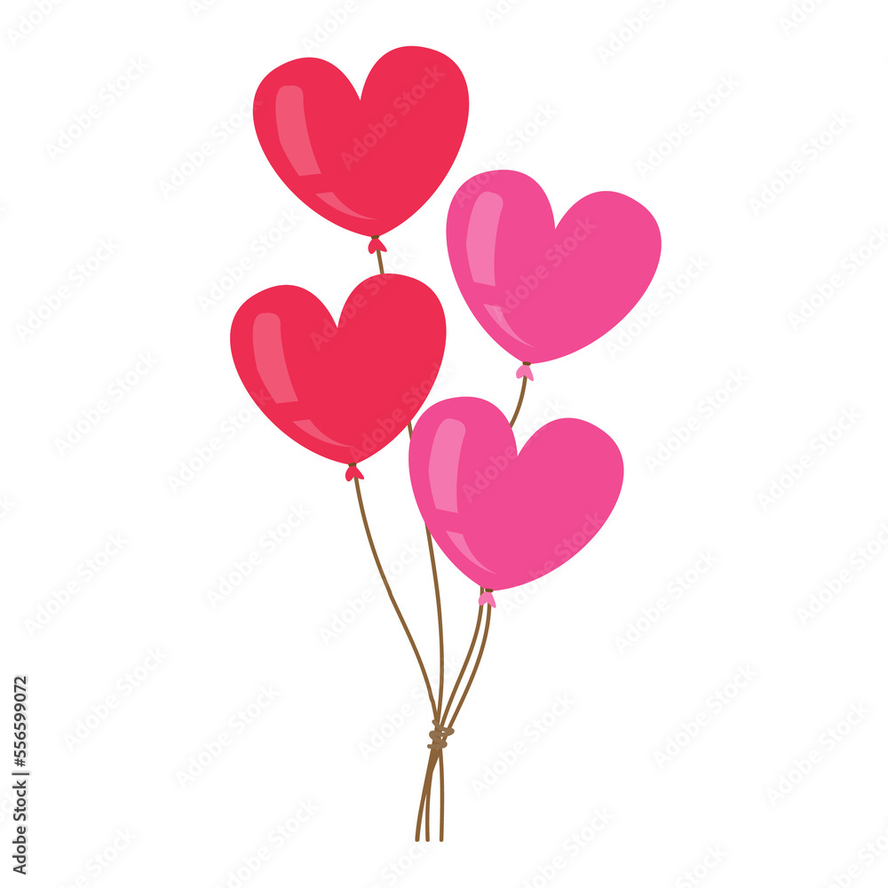 Heart shaped balloon Heart shaped balloon