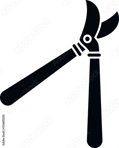 Work secateur icon simple vector. Garden shears. Pruning cutter