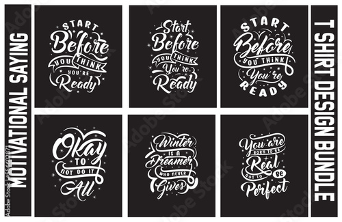 Motivational Quotes T-shirt Design
Lettering t shirt design bundle, Motivational Saying T shirt Design set, typography t shirt design bundle