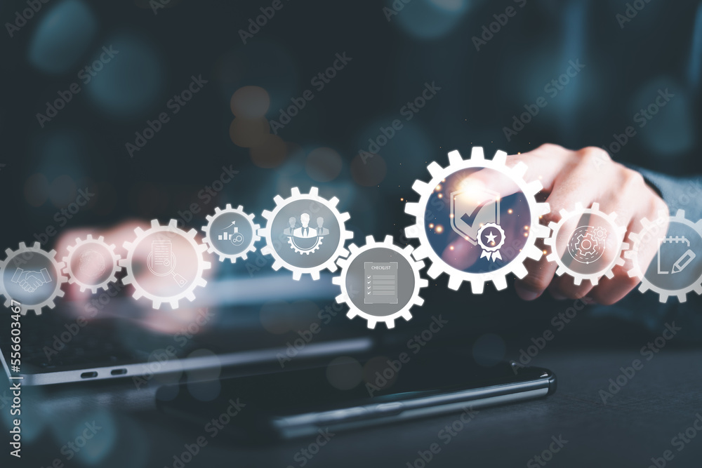 best quality assurance concept for product assurance, standard quality. business insurance Industry Certification, Guarantee, Product Certification Management,businessman pointing virtual icon best quality assurance concept for product assurance, standard quality. business insurance Industry Certification, Guarantee, Product Certification Management,businessman pointing virtual icon