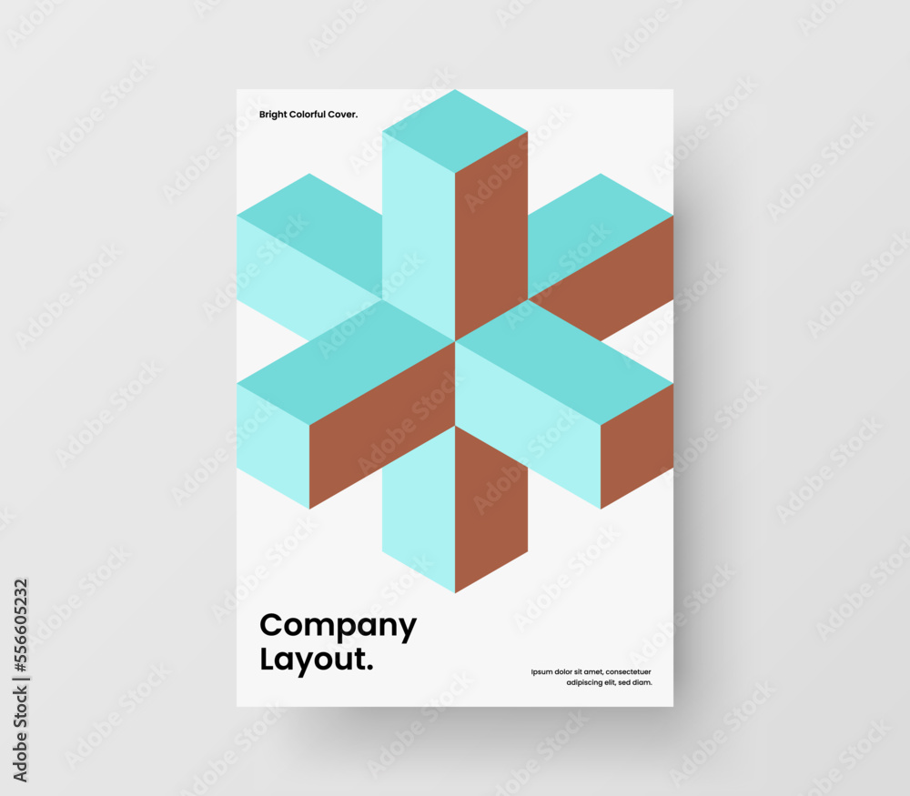 Simple leaflet vector design layout. Minimalistic geometric shapes pamphlet template. Simple leaflet vector design layout. Minimalistic geometric shapes pamphlet template.
