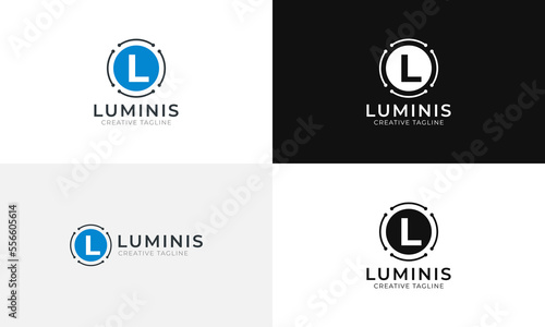 Luminis L Letter Logo