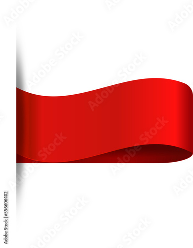 Free Download Red paper tag label ripped torn cut edges isolated background - GFXLoad