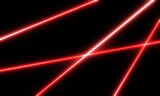 Abstract Laser line in neon style for background design